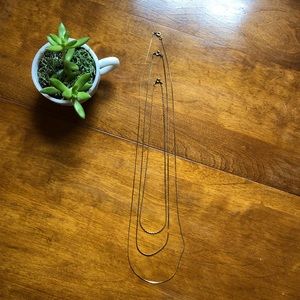 Bundle of 3 Dainty Gold Chains